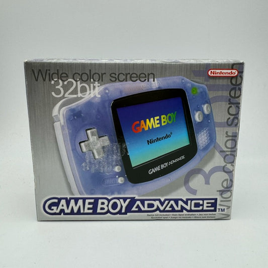 Console Nintendo Game Boy Advance Trasparente/Viola Scatolato/Boxed (USATO)