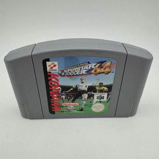 ISS64 International Superstar Soccer 64 N64 PAL SOLO CARTUCCIA (USATO)