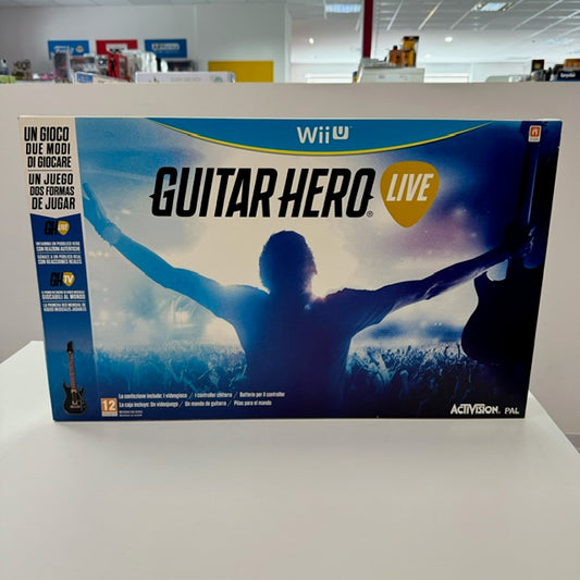 Guitar Hero Live Bundle Con Chitarra Nintendo WiiU PAL ITA /SPA