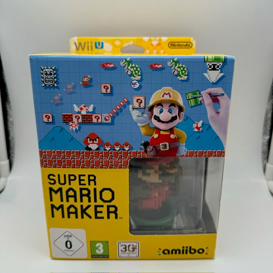 Super Mario Maker + Amiibo Limited Nintendo WiiU PAL (Usato)