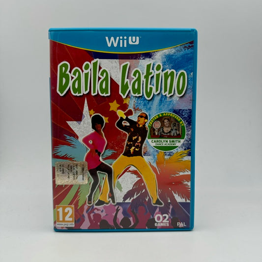 Baila Latino  Nintendo WiiU PAL  Triangolo Blu (NUOVO  CELLOPHANE RIMOSSO)