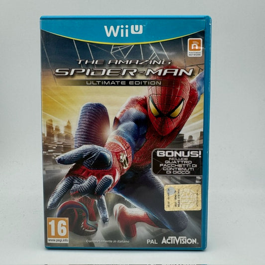 The Amazing Spider-Man Ultimate Edition  Nintendo WiiU PAL ITA Triangolo Blu (Usato)