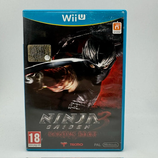 Ninja Gaiden 3 Razor's Edge Nintendo WiiU PAL ITA Triangolo Blu (Usato)