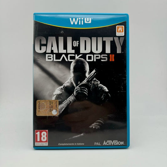 Call Of Duty Black Ops II 2  Nintendo WiiU PAL ITA Triangolo Blu (Usato)