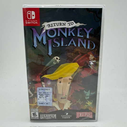 Return To Monkey Island LIMITED RUN Nintendo Switch NTSC-USA (NUOVO)