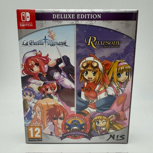 Prinny Presents Nis Classics Vol.3 La Pucelle Ragnarok + Rhapsody Nintendo Switch PAL ITA (NUOVO)