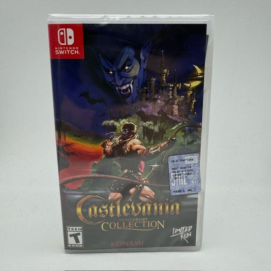 Castlevania Anniversary Collection LIMITED RUN Nintendo Switch NTSC-USA (NUOVO)