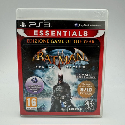 Batman Arkham Asylum GOTY Essentials PS3 Playstation 3 Pal Ita (USATO)