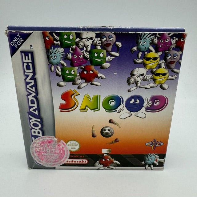 Snood Game Boy Advance GBA PAL UK (USATO)