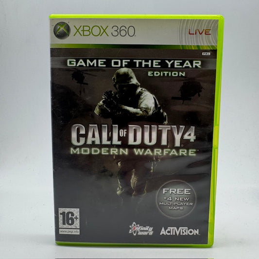 Call of Duty 4 Modern Warfare Game of the Year Edition  Xbox 360 PAL ITA (Usato)