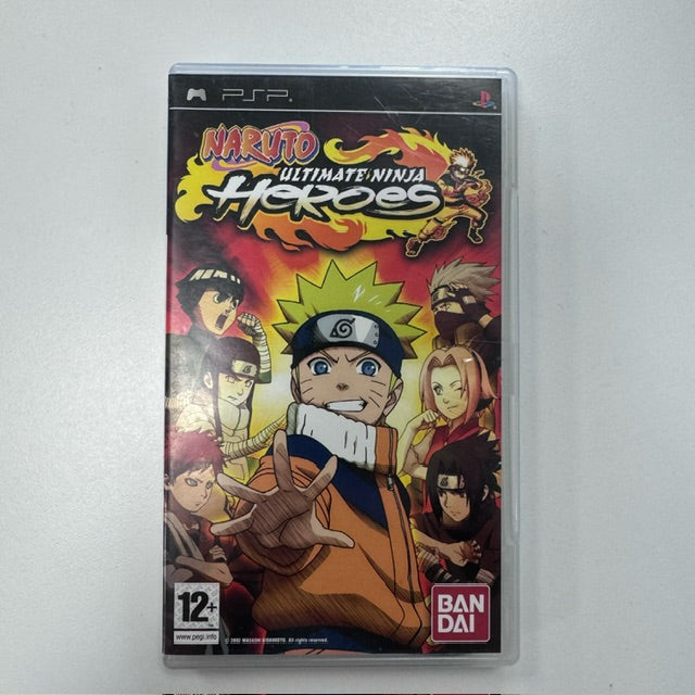 Naruto Ultimate Ninja Heroes Sony PSP PAL ITA (USATO)