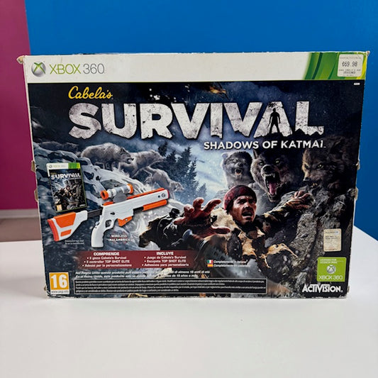 Cabela's Survival Shadow of Katmai Xbox 360 PAL ITA (Usato)