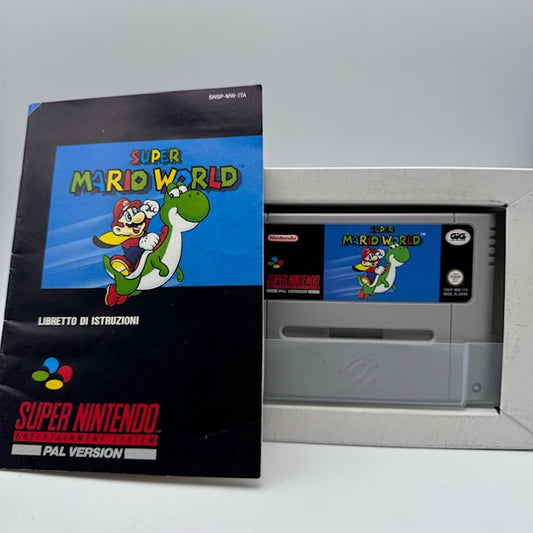 Super Mario World SNES Super Nintendo PAL ITA GIG LOOSE (Usato)