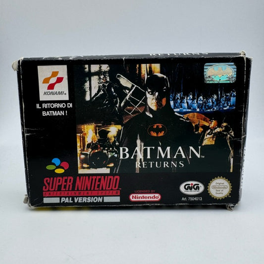 Batman Returns SNES Super Nintendo PAL ITA GIG (Usato)