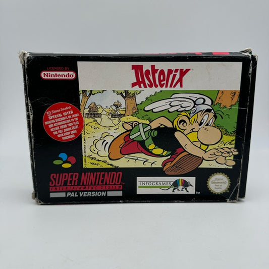 Asterix SNES Super Nintendo PAL (Usato)