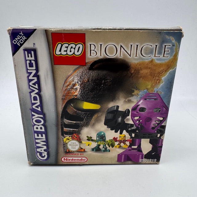 lego bionicle viola,giallo,blu e verde in copertina