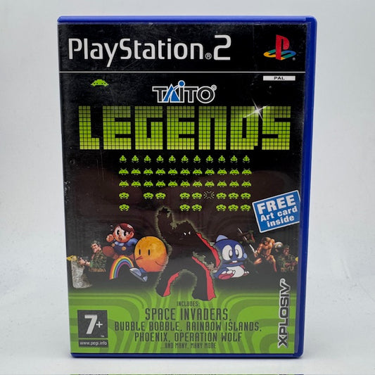 Taito legends PS2 Playstation 2 PAL UK (USATO)