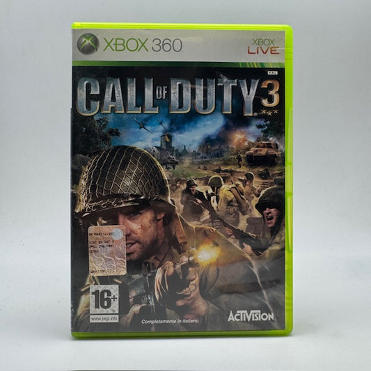 Call of Duty 3 Xbox 360 PAL ITA (Usato)