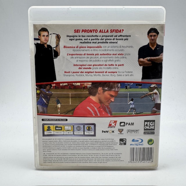 Topspin 3 PS3 Playstation 3 PAL ITA (usato)