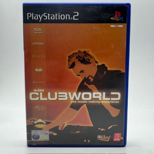 eJay Clubworld PS 2 Playstation 2 PAL ITA (Usato)