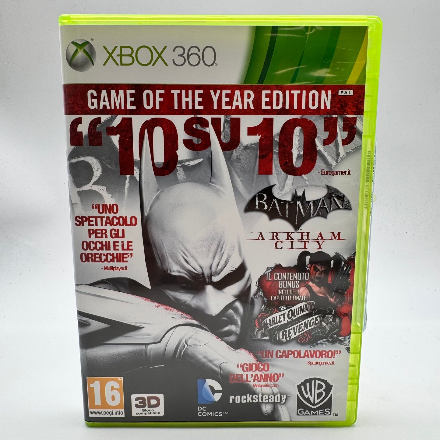Batman Arkham City Xbox 360 PAL ITA (USATO)