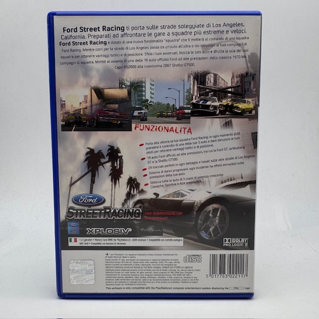 Ford Street Racing PS2 Playstation 2 PAL ITA (USATO)