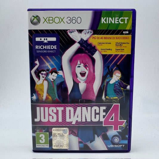 Just Dance 4 (Richiede KINECT) Xbox 360 PAL ITA (USATO)