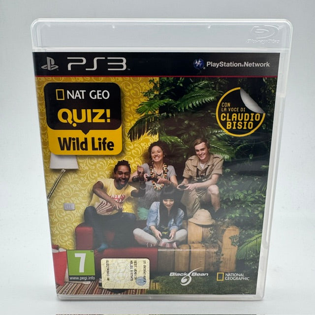 Nat Geo Quiz! Wilde Life PS3 Playstation 3 PAL ITA (usato)