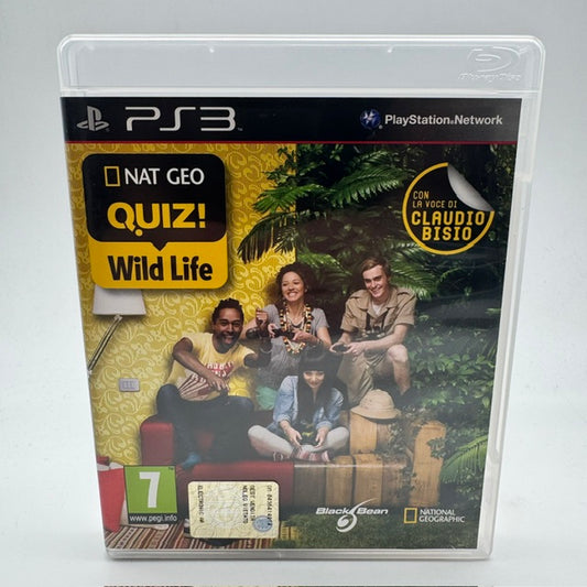 Nat Geo Quiz! Wilde Life PS3 Playstation 3 PAL ITA (usato)