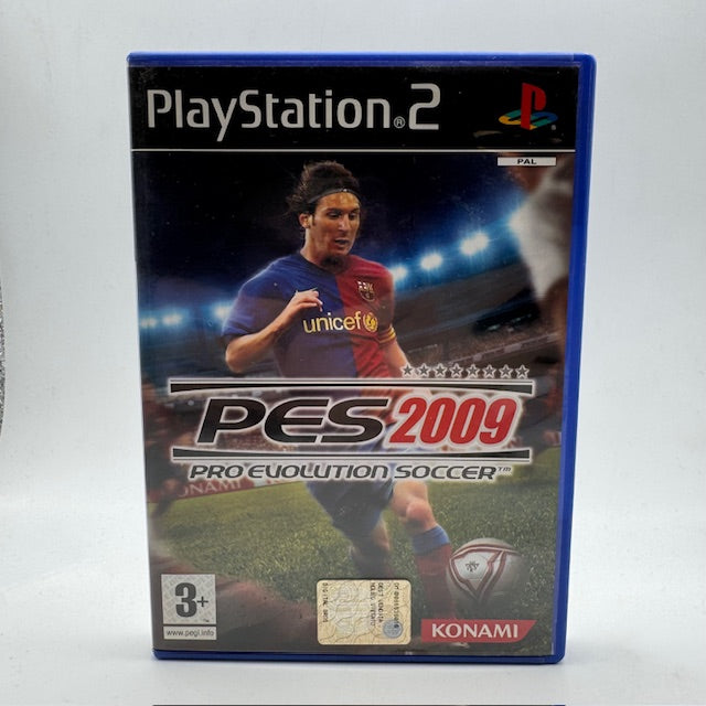 PES 2009 Pro Evolution Soccer PS 2 Playstation 2 PAL ITA (Usato)