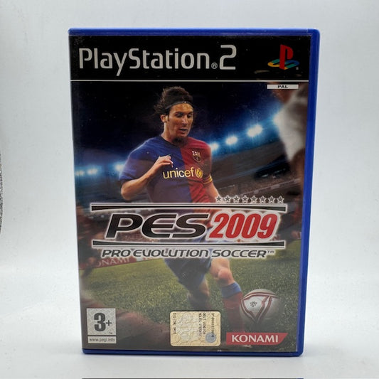 PES 2009 Pro Evolution Soccer PS 2 Playstation 2 PAL ITA (Usato)