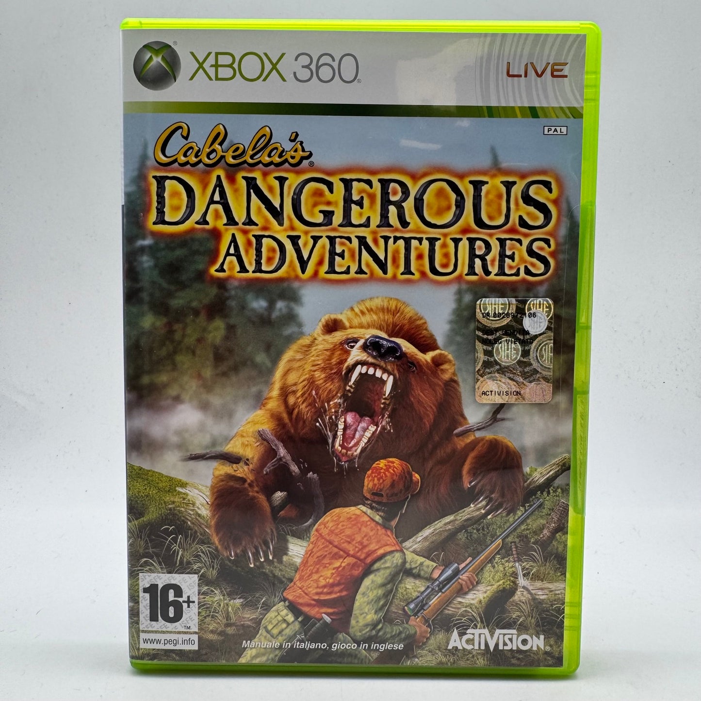 Cabela's Dangerous Adventures Xbox 360 PAL ITA (USATO)