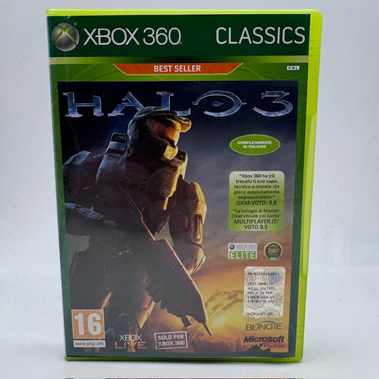 HALO 3 CLASSICS Xbox 360 PAL ITA (USATO)