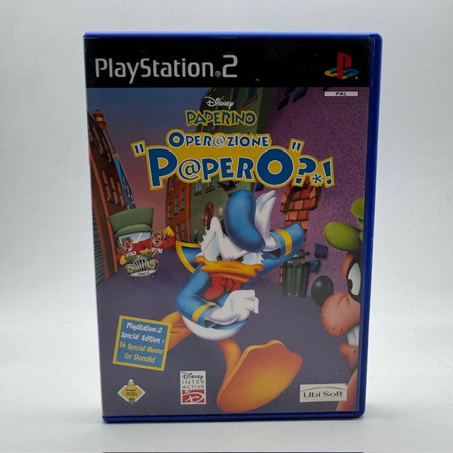 Disney Paperino Operazione Papero Ps2 Playstation 2 PAL ITA (USATO)
