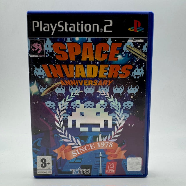 Space Invaders Anniversary PS2 Playstation 2 PAL ITA (USATO)