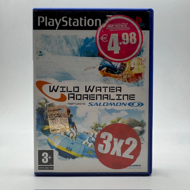 Wild Water Adrenaline featuring Salomon Ps2 Playstation 2 PAL ITA (USATO)
