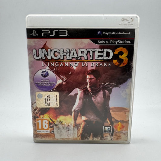 Uncharted 3: l'Inganno di Drake PS3 Playstation 3 PAL ITA (usato)
