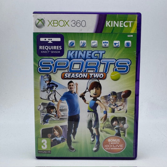 Kinect Sports Season 2 (Richiede KINECT) Xbox 360 PAL UK (USATO)