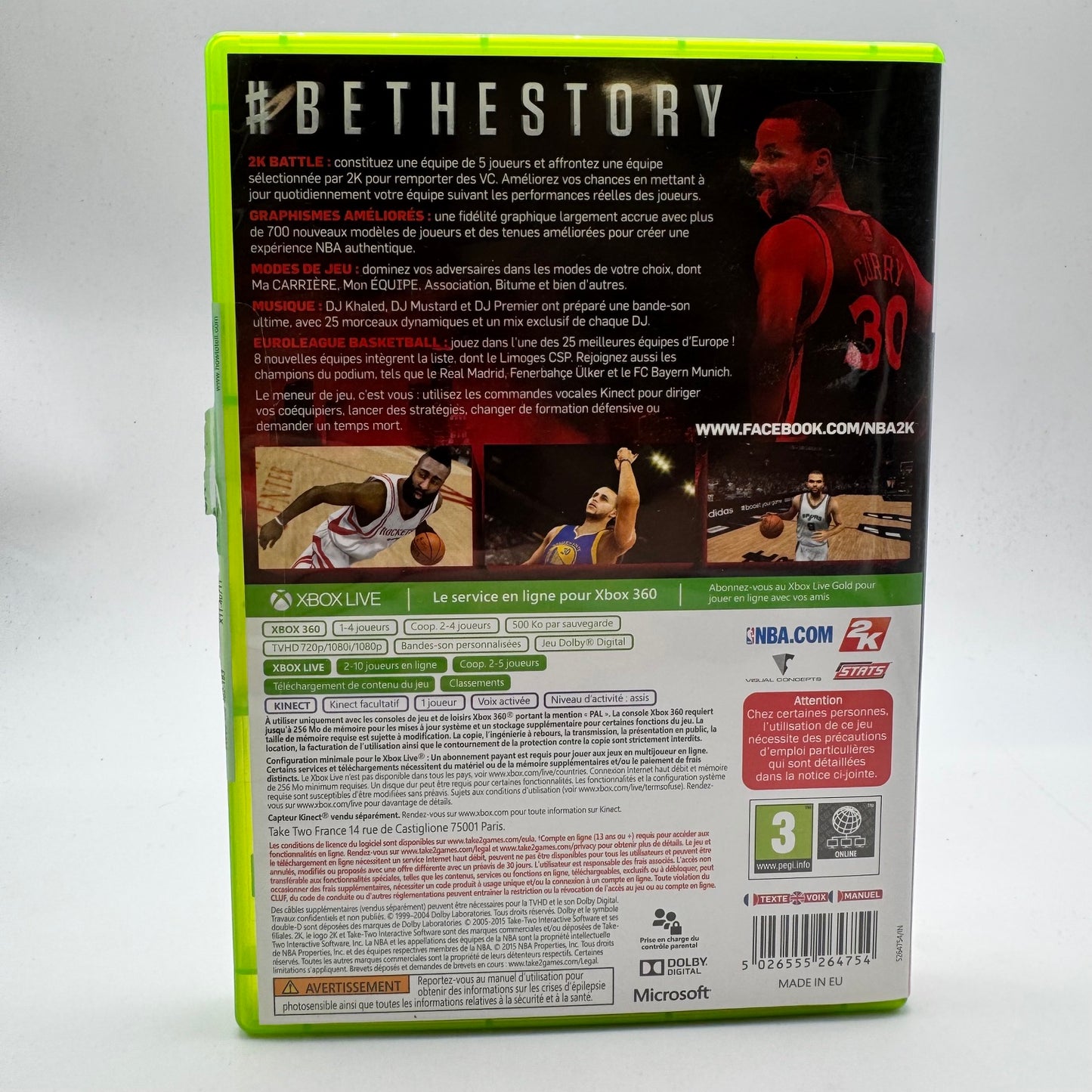 NBA2K16 Xbox 360 PAL ITA (USATO)