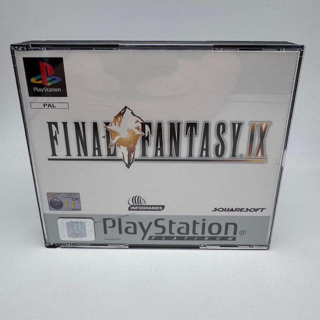 Final Fantasy IX 9 Platinum PS1 Playstation 1 PAL ITA (USATO)