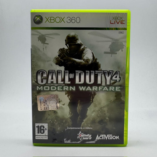 Call of Duty 4 Modern Warfare Xbox 360 PAL ITA (Usato)