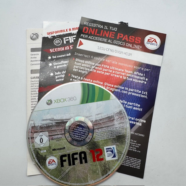 Fifa 12 Xbox 360 PAL ITA (Usato)