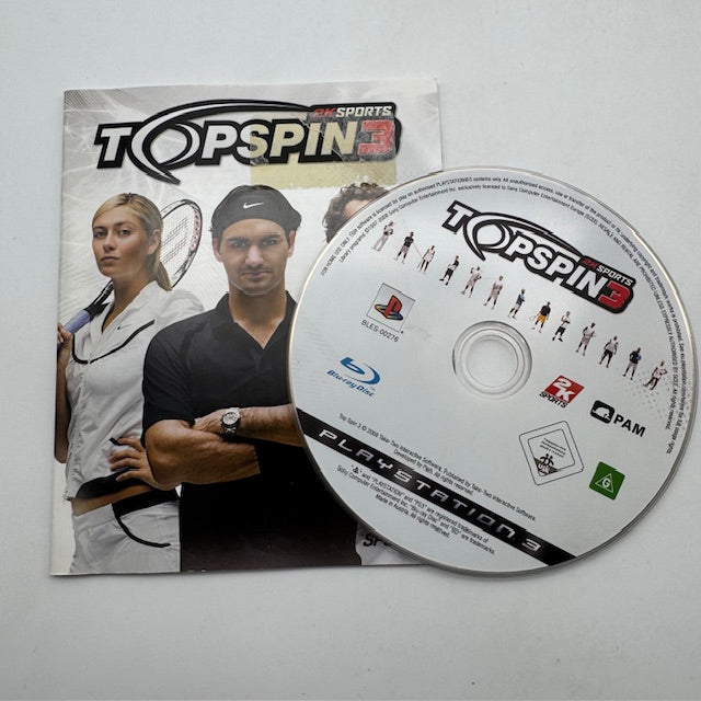 Topspin 3 PS3 Playstation 3 PAL ITA (usato)