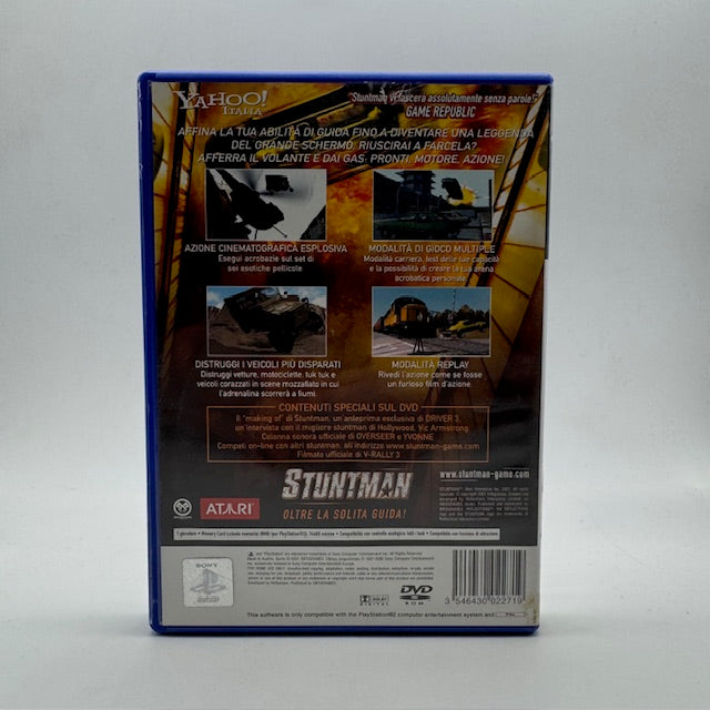 Stuntman Platinum Ps2 Playstation 2 PAL ITA (USATO)