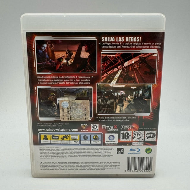 Tom Clancy's Rainbow Six Vegas PS3 Playstation 3  PAL ITA (USATO)