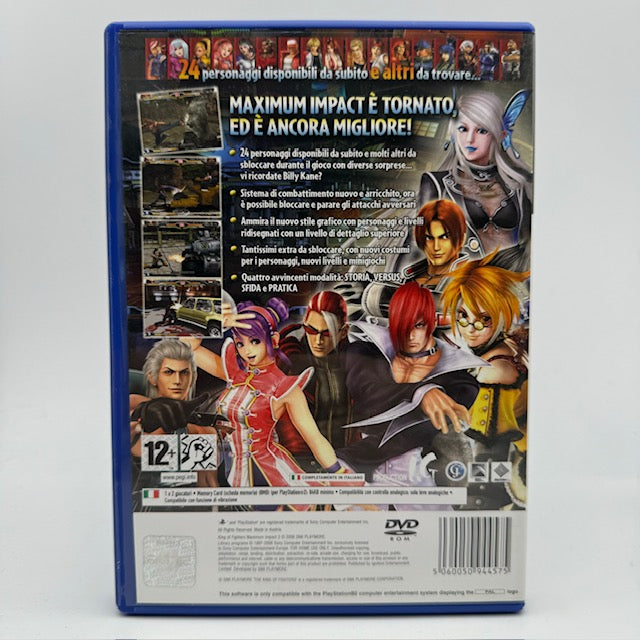 King Of Fighters Maximum Impact 2 PS2 Playstation 2 PAL ITA (USATO)