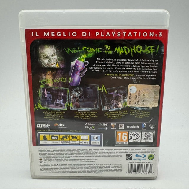 Batman Arkham Asylum GOTY Essentials PS3 Playstation 3 Pal Ita (USATO)