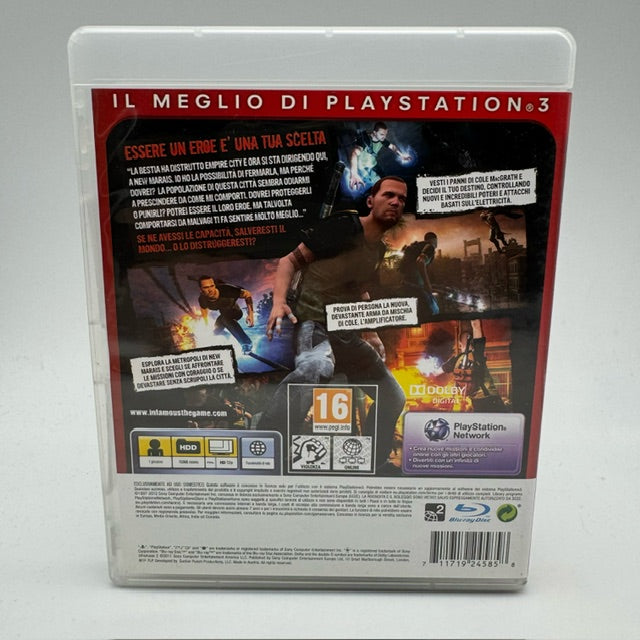 inFamous 2 Essentials Ps3 Playstation 3 PAL  ITA (USATO)