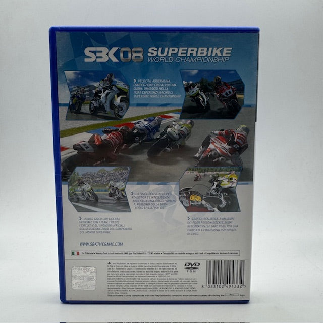 SBK 08 Superbike World Championship PS 2 Playstation 2 PAL ITA (Usato)