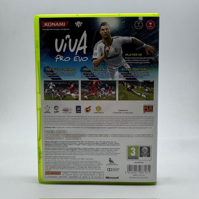 Pro Evolution Soccer 2013 Xbox 360 PAL ITA (Usato)